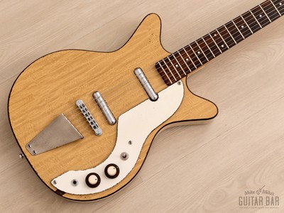 1959 Danelectro Companion 5025 Vintage Guitar Blonde, DC-2 w/ Hardware Upgrades