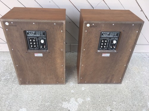 2 Kenwood KL-7080 5-Way 6 speaker 15