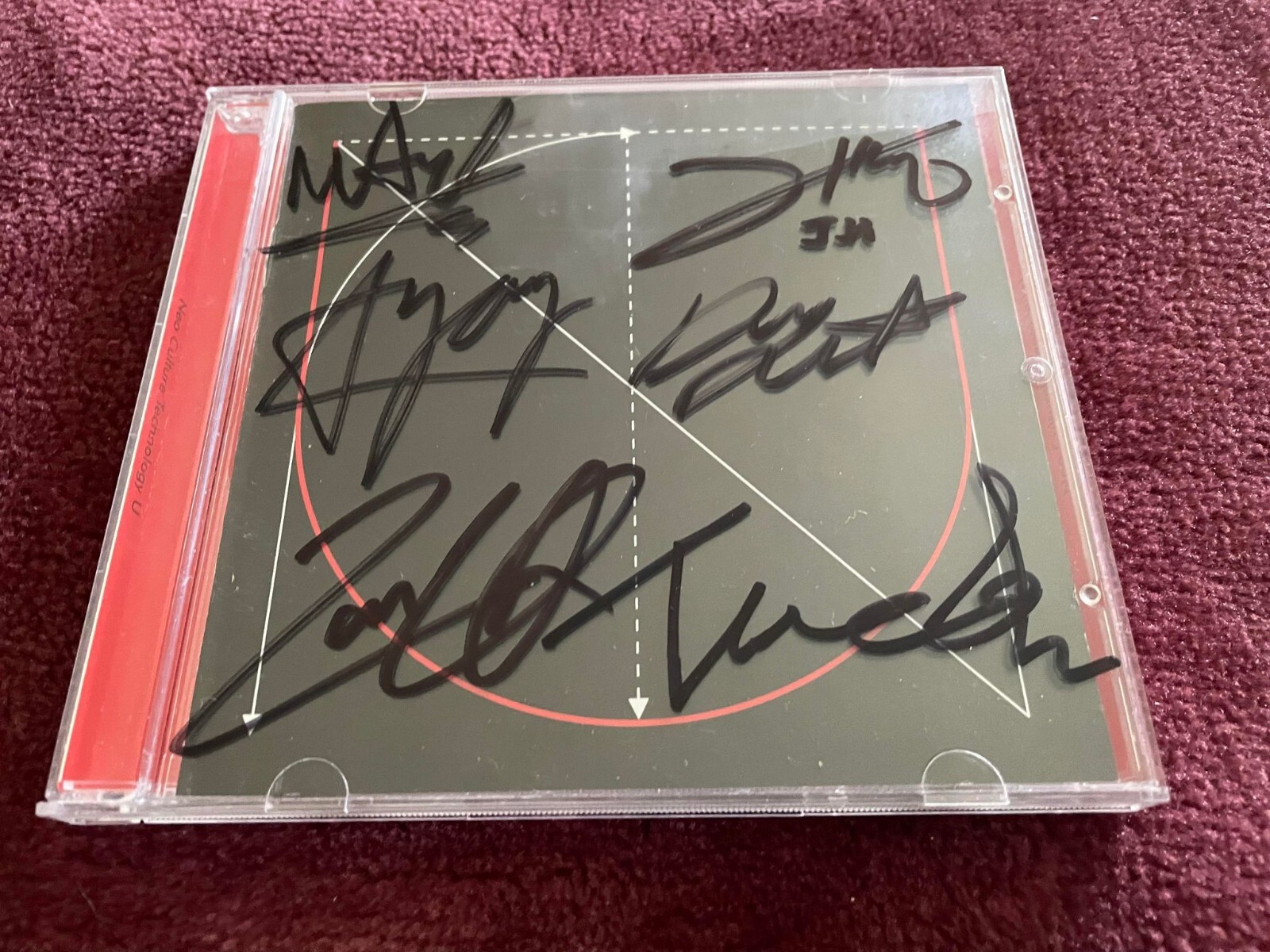 NCT U DEBUT DIGITAL SINGLE THE 7TH SENSE - SIGNED (ULTRA