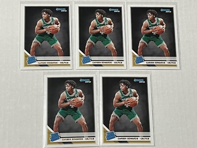 2019-20 Donruss Carsen Edwards Rookie Lot x5 base Celtics