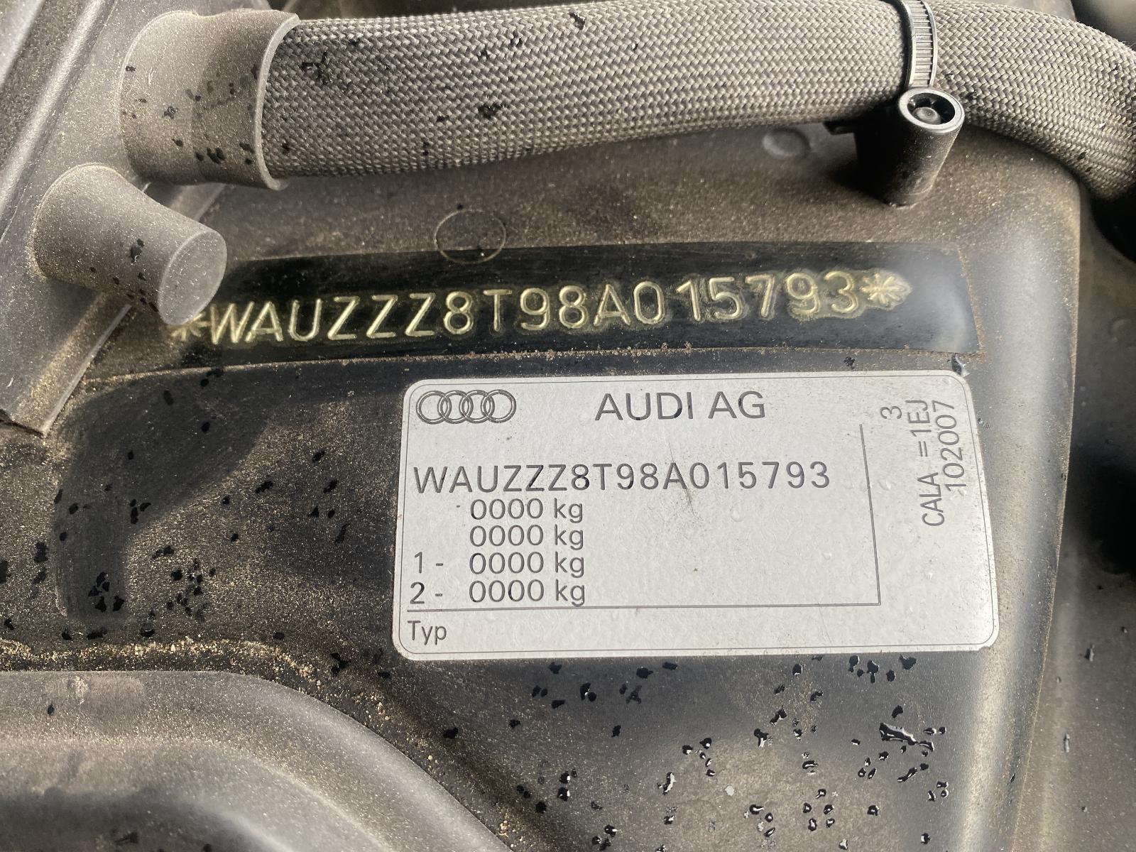 2008 Audi A5 STEERING WHEEL STD TYPE 8T 10/07-12/11 PIMENTO BEIGE WUM 8T0419091B image 6