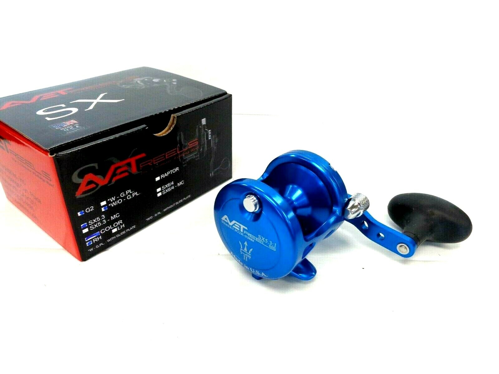 アベットSX5.3MC SX5.3 MC LEVER DRAG CASTING REEL — Playing Hooky