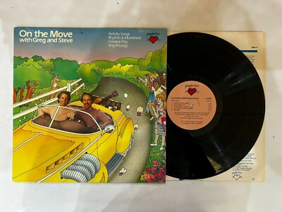 Greg And Steve   On The Move LP- Youngheart Records   YR 005R