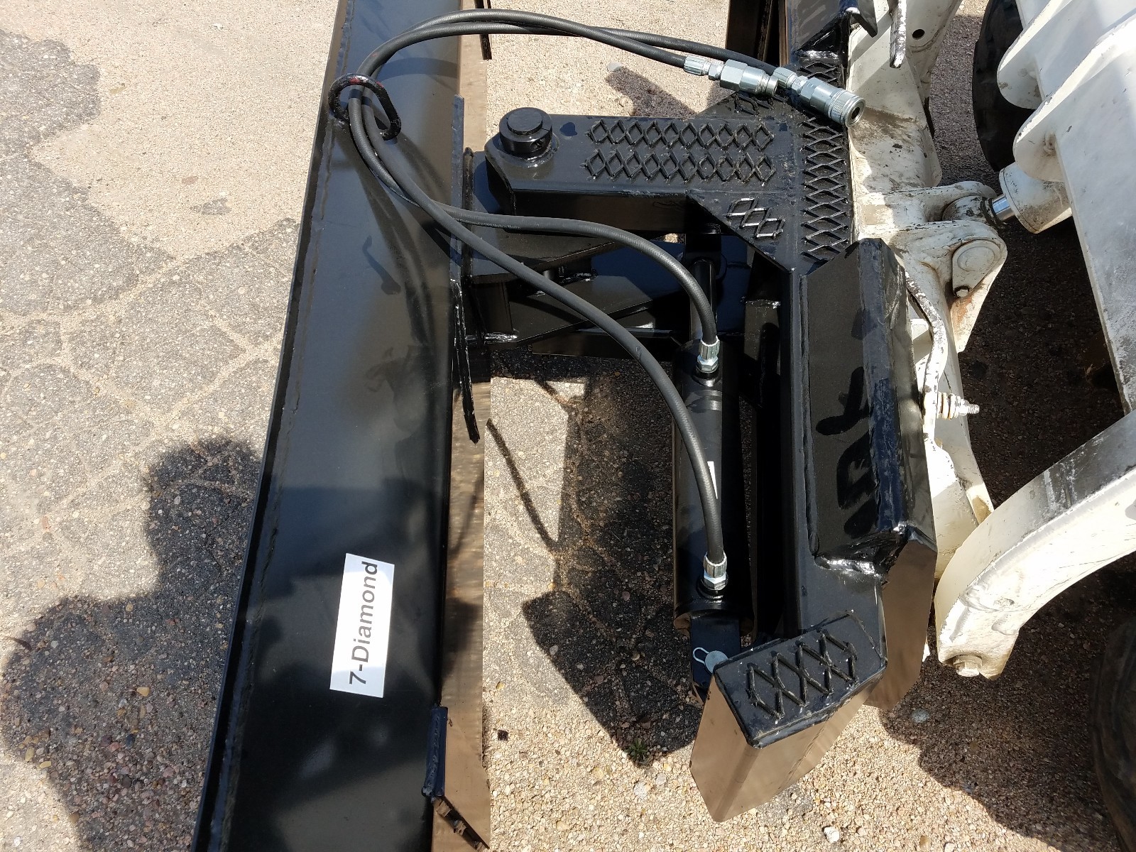 new scratch  6 ' four way dozer blade plow for skid steer fits John Deere Bobcat