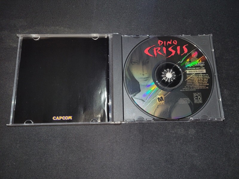 Dino Crisis 1 Big Box PC Windows game LN perfect disc COMPLETE box