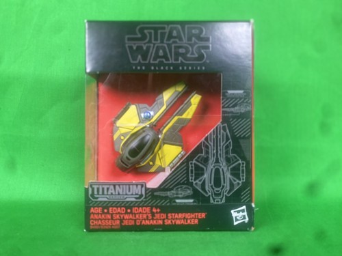 star wars black series titanium Anakin Skywalker Jedi Starfighter 22 RARE