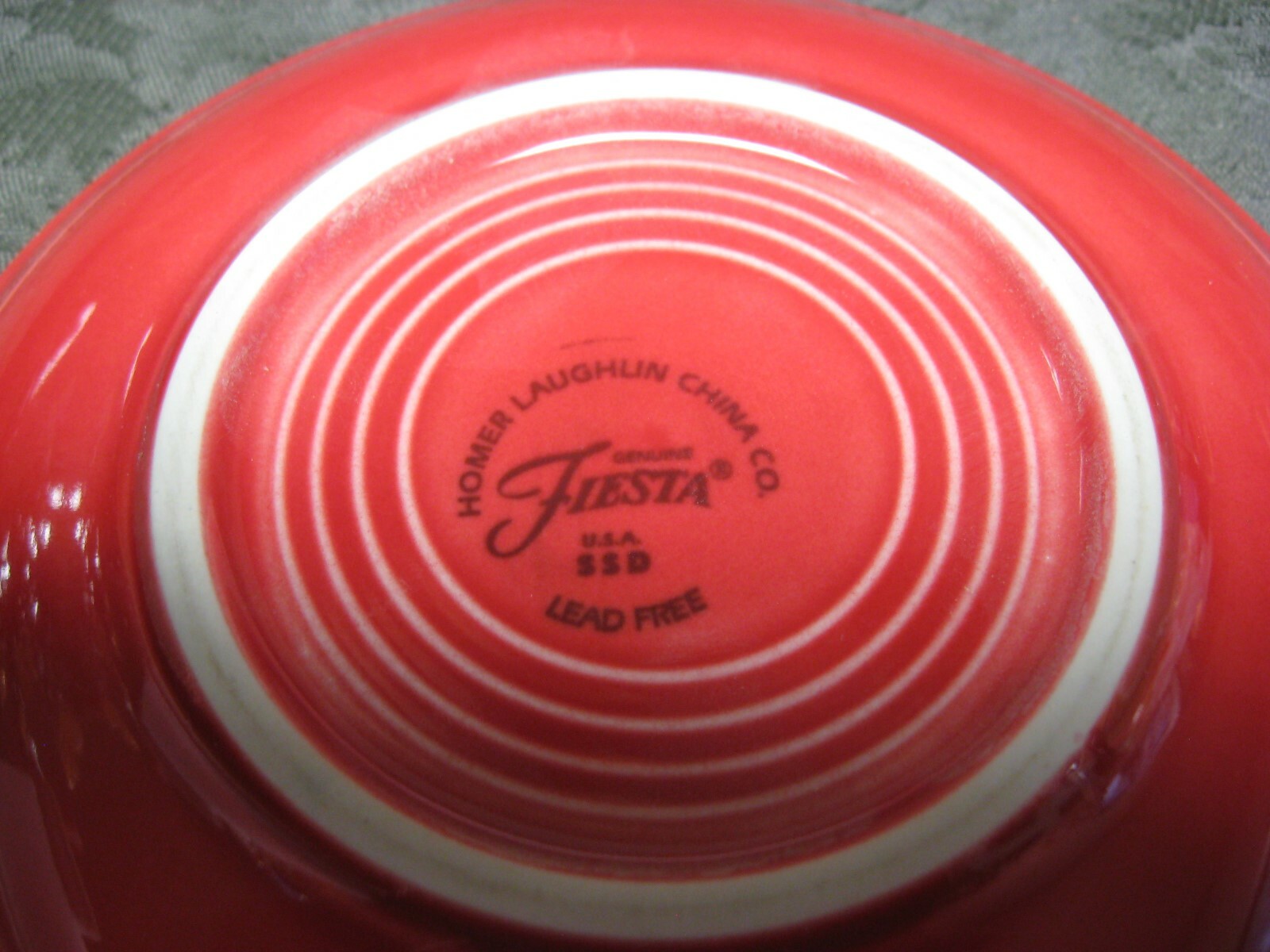 1 Fiesta Fiestaware Cup & Saucer Set (2 pcs)  Red Mint !!