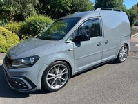 2016 66 VOLKSWAGEN CADDY 2.0TFSI ( AUDI S3 CONVERSION ) NADA GREY , NICE VAN ,PX