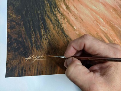 Wolf Painting Native American Indian artwork Stretched Canvas Giclee Print