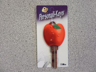 APPLE SHAPE KWIKSET KW HOUSE KEY BLANK ILCO PERSONALI-KEY