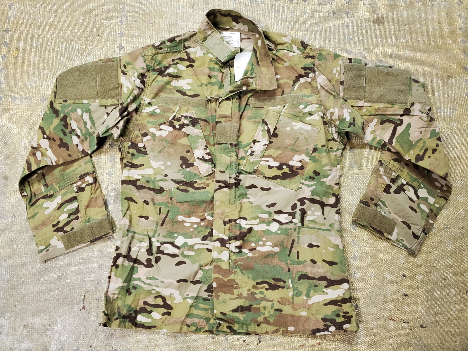 米軍実物 ARMY OCP ジャケット L-R FR 難燃 マルチカム 201 米軍実物 ARMY OCP ジャケット L-R FR 難燃 マルチカム 201