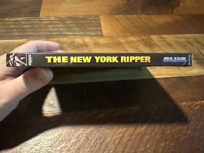 The New York Ripper 4K Ultra HD/Blu ray-Blue Underground-Rare Slipcover-NEW