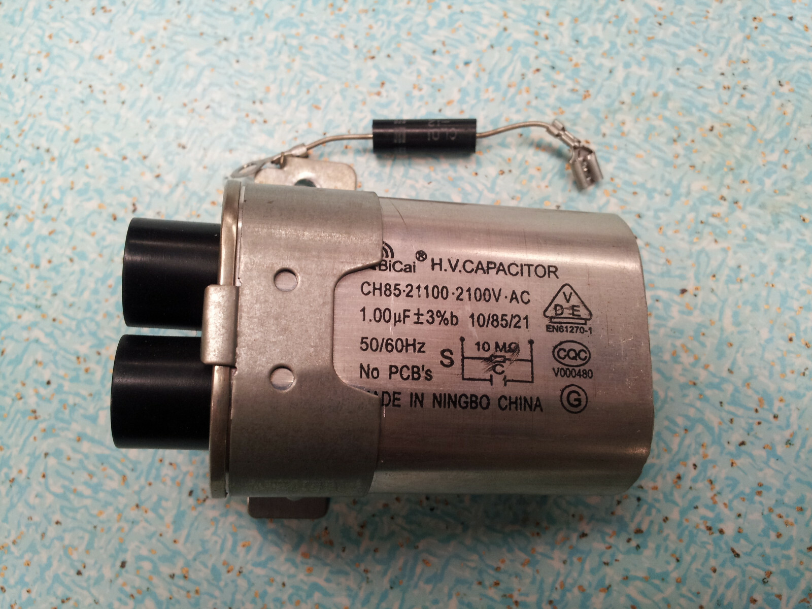 Bicai Microwave Capacitor H.V CH85-21100-2100V-AC with diode ! [1587]
