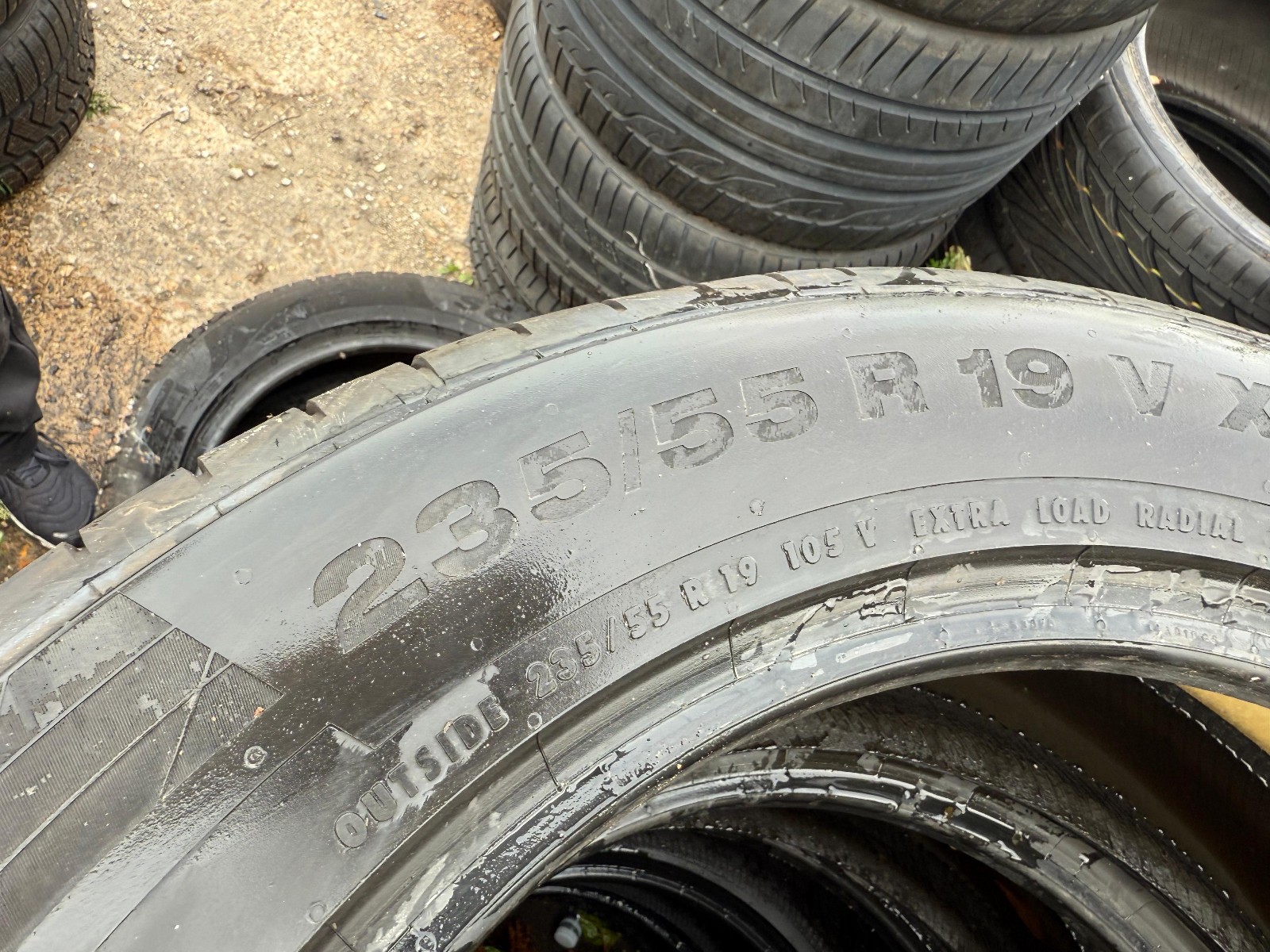 New 235 55 19 Continental, CSC 5, XL, VOL, 105V, x1 Tyre (F1_tyres) YD149