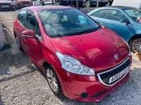 PEUGEOT 208 1.0 VTI ACCESS + 5 DOOR MET RED RUNS + DRIVES WELL