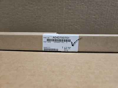 A04D700701 Konica Minolta Entrance Roller /4 C6000 C6500 C8000 C7000 C6501 C5501