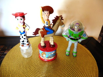 Toy Story Two-1999 Woody, Bullseye, Buzz Light Year,Jessie/ McDonalds Figurines