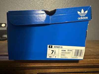 Size 7.5 - adidas Retropy E5 Core Black