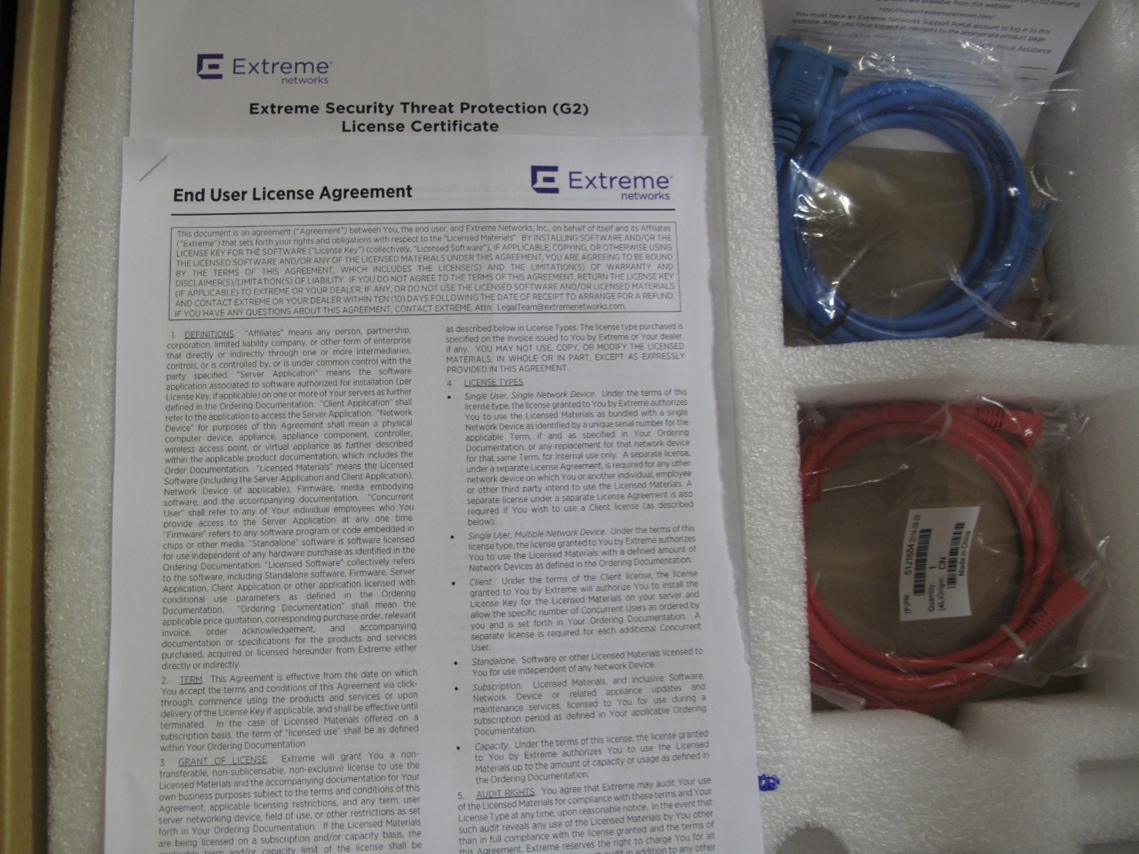 Extreme Extreme IPSG2-X3-SEC Standard Appliance Secondary/Failover 89512