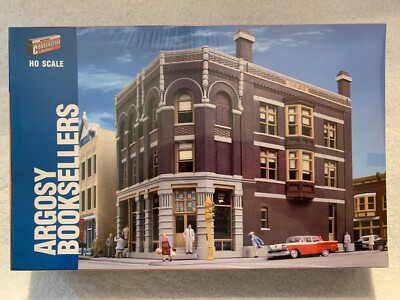Walthers Cornerstone #933-3466 HO Scale Argosy Booksellers Kit sealed