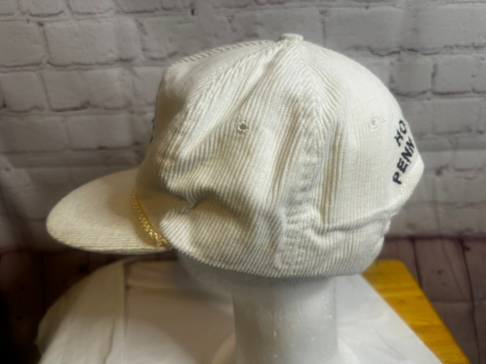 Shell Oil Racing Hoosier Penn Oil Co Vintage Snapback Hat Cap