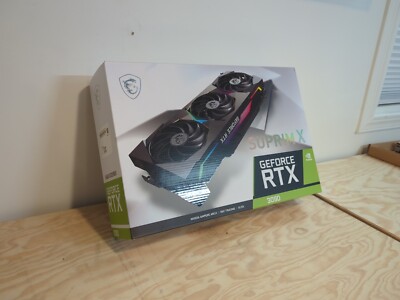 MSI GeForce RTX 3090 Suprim X 24GB GDDR6 Gaming Graphics Card