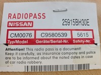 Nissan Qashqai +2 J10 10-13 Navigationssystem Navi Orig. Blaupunkt mit SD-Karte Navteq 08 Nissan Qashqai +2 J10... Vorschau 9