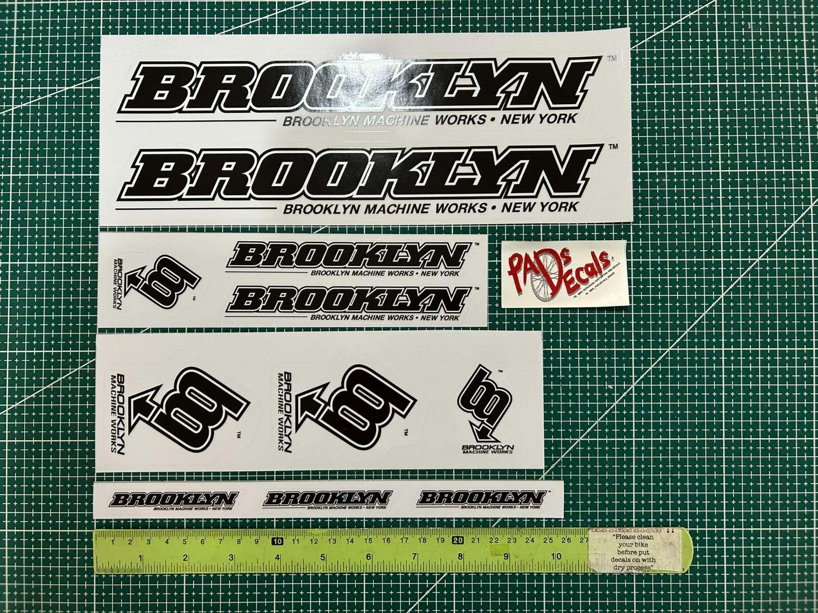 BROOKLYN MACHINE WORKS ステッカーセット Amazon.co.jp: Brooklyn machine works ブルックリンマシン