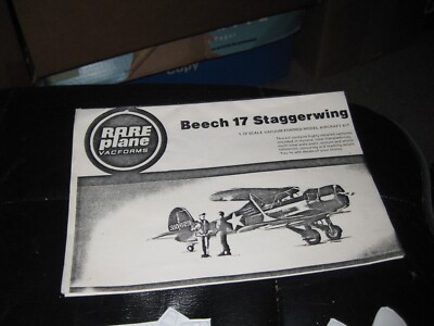 Beech 17 Staggerwing by Rare Plane Vacforms in 1/72 scale
