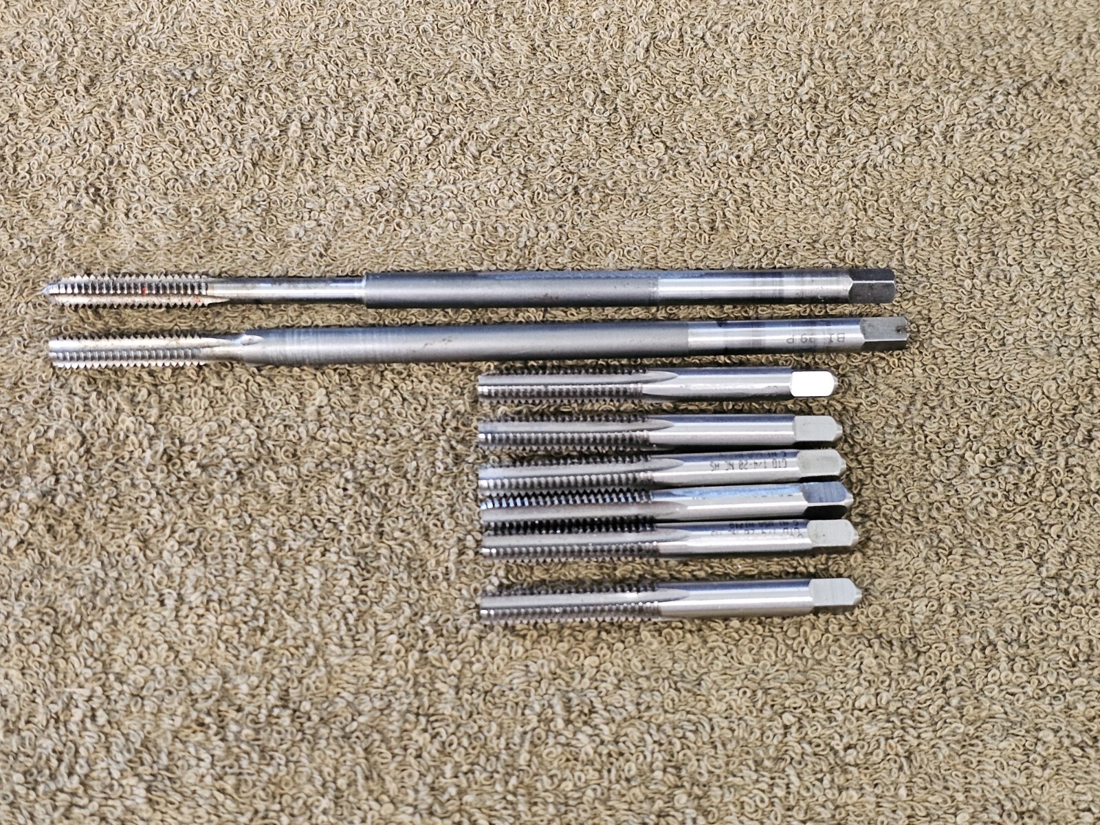 7 GTD Greenfield 1/4-20 NC HS GH1 Straight 4 F Tapered Plug