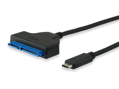 Equip Rüsten Sie das USB-C-auf-SATA-Stecker-Adapterkabel Ref. 133456 aus