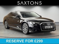 2022 Audi A8 3.0 TFSI V6 55 S line Saloon 4dr Petrol Tiptronic quattro Euro 6 (s