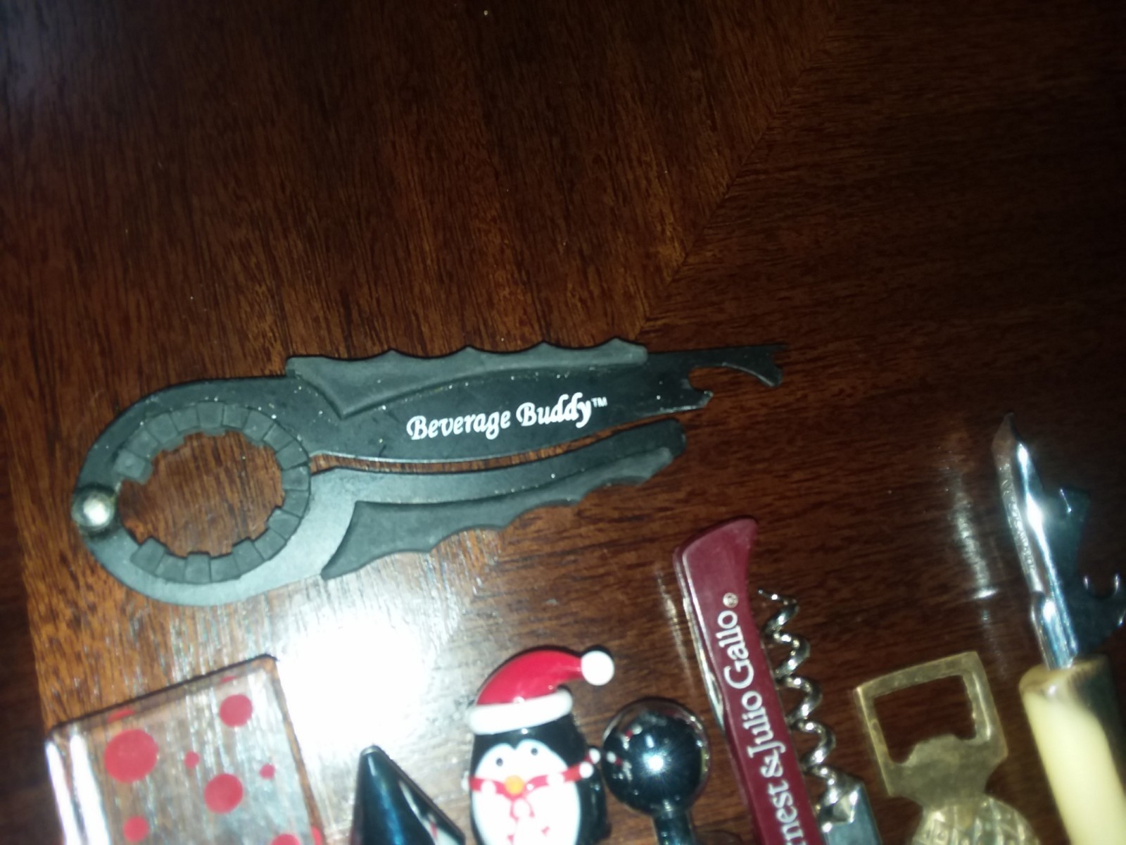 Lot Bottle Stopper Wine Ernest Julio Corkscrew Openers Beverage Buddy