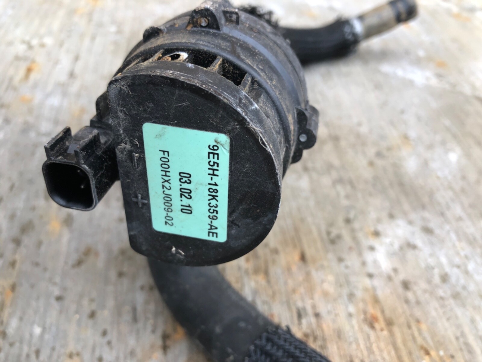 2010-2012 Ford Fusion Hybrid OEM Auxiliary Water Pump With