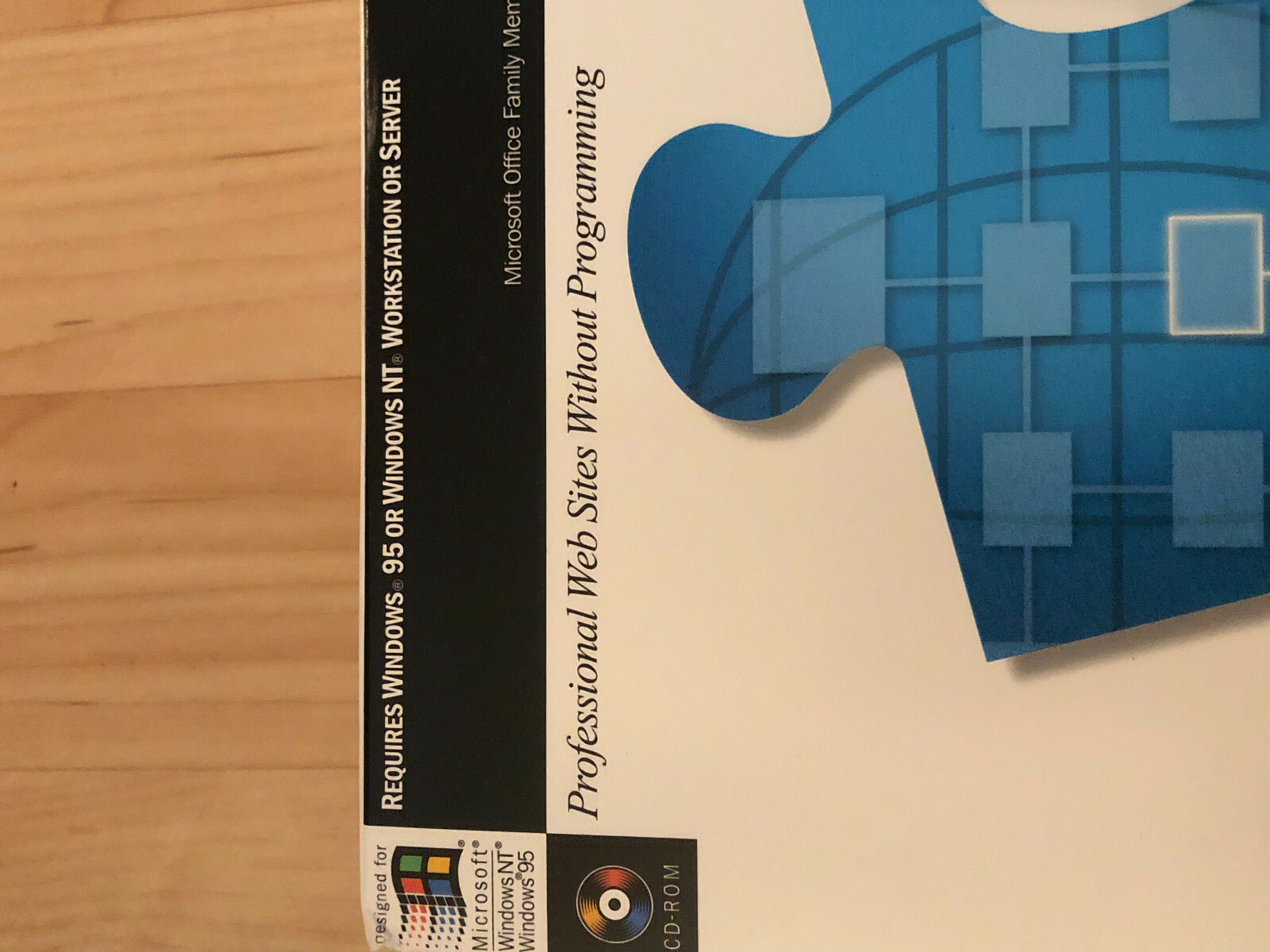 Microsoft Front Page 98 Web Site Creation & Management Tool Kit Software Windows