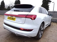 2020 20 REG AUDI E-TRON S LINE 50 QUATTRO ELECTRIC AUTO DAMAGED SALVAGE