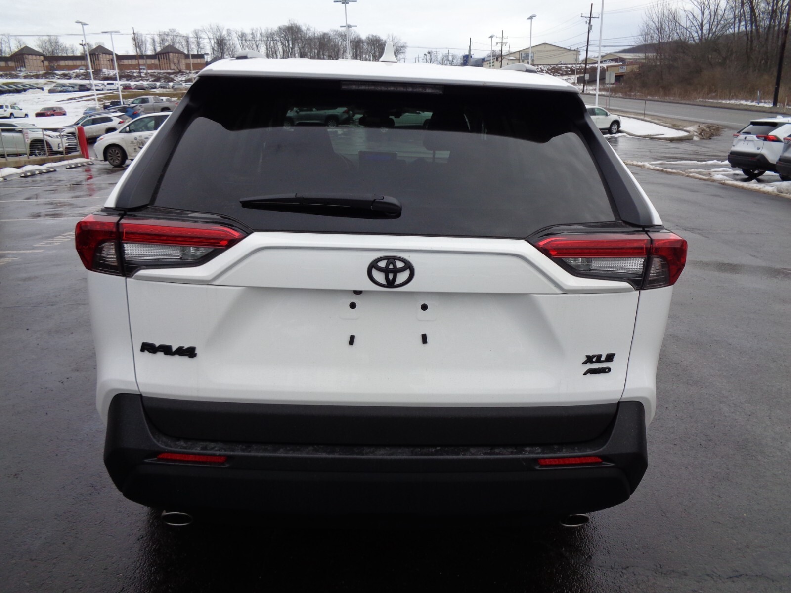 Brand New 2024 Toyota Rav4 Xle All Wheel Drive White Moonroof Heated