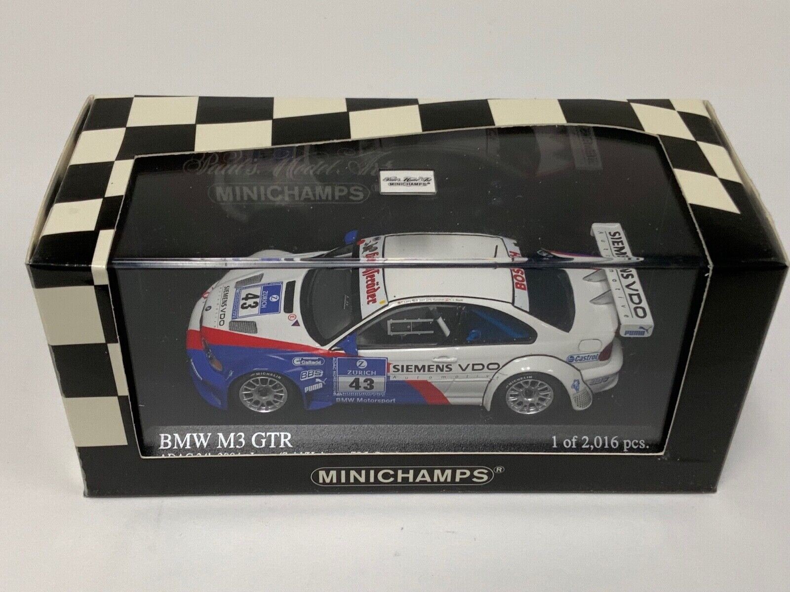 BMW M3 GTR #43 Lamy Said Huisman Stuck ADAC 24H 2004