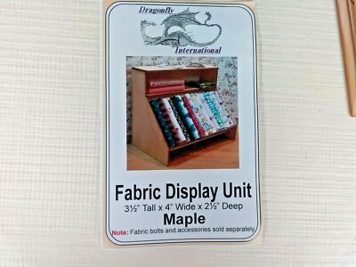 Dollhouse Miniature Fabric Display Kit by Dragonfly Int .FS202  1:12 scale