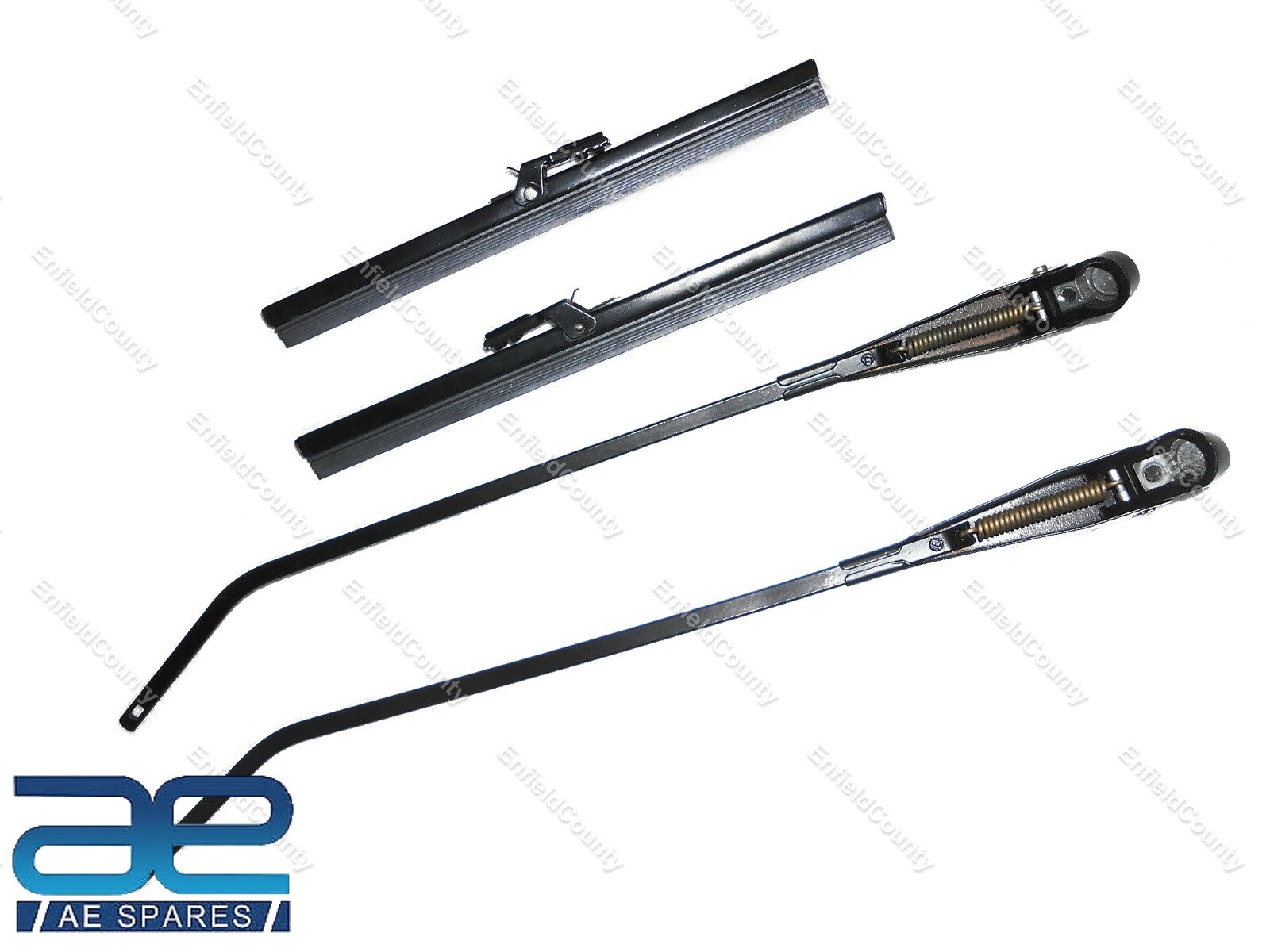 Windshield Wiper Arm & Blade Set RH LH For Jeeps Mahindra CJ340 CL340 CJ540 