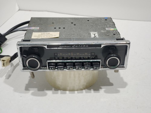 カーオーディオ Becker Europa Vintage Classic Car Radio SOLD to the United States: Becker EUROPA Vintage Original