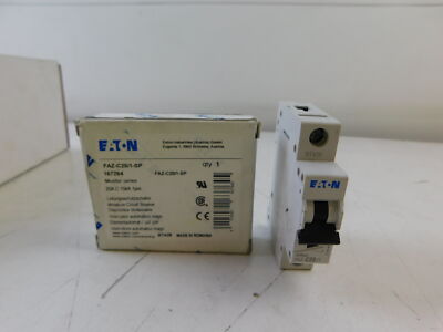Eaton NSB FAZ-C20/1-SP Miniature Circuit Breakers (MCBs) FAZ 1P 20A 480V 50/60Hz