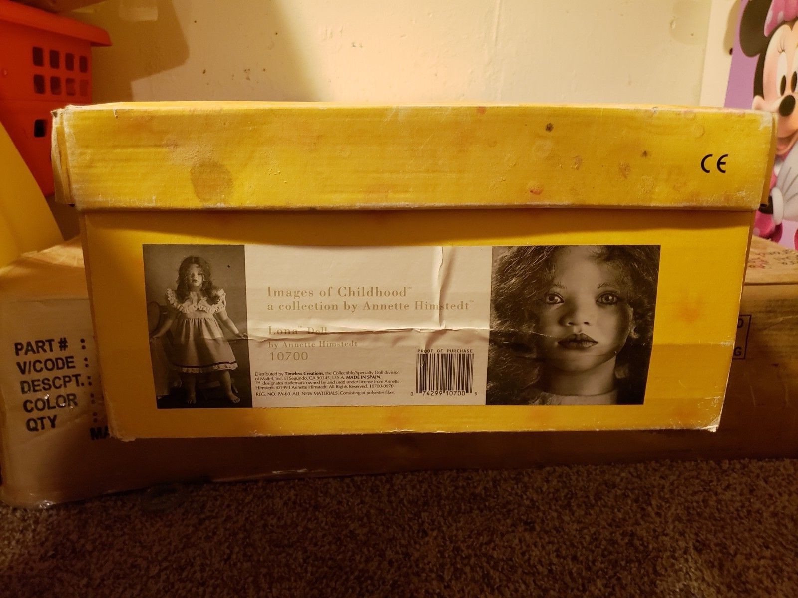 Annette Himstedt 1993/94 LONA DOLL ORIGINAL BOX