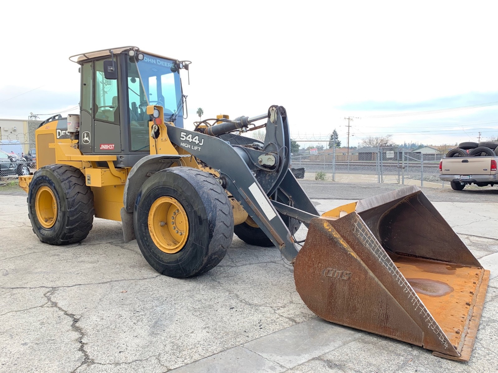 2006 John Deere 544J High Lift  Articulated Wheel Loader Runs and Operates Great