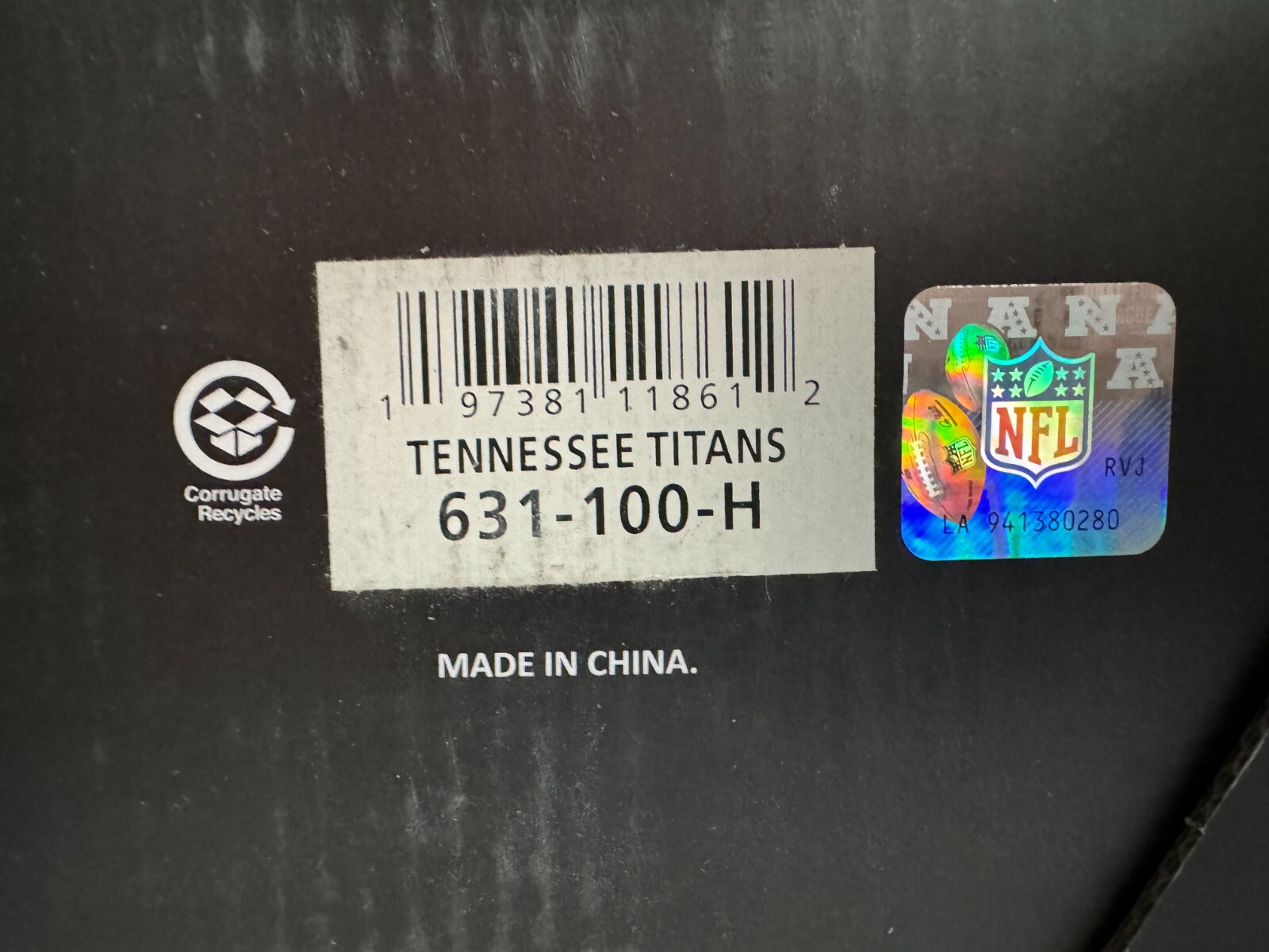 Tennessee Titans Inflatable Lawn Helmet NFL Football Yard Blow Up, 4 FT, Lighted
