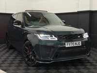 2020 70 LAND ROVER RANGE ROVER SPORT SVR 5.0 V8 575 BHP BRITISH RACING GREEN