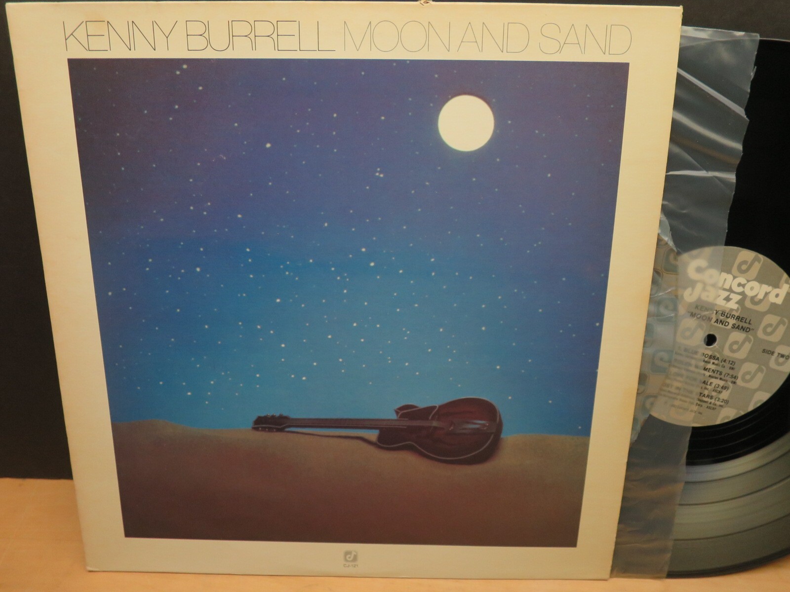 Kenny Burrell: Moon and Sand (M- 1980 Concord Jazz, US LP