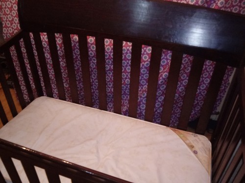 Graco Lennon 4 in 1 Convertible Adjustable Crib/ Day Bed/ Toddler Bed Espresso