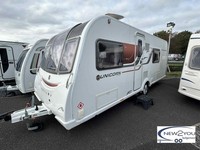 2015 Bailey Unicorn Cadiz 4 berth FIXED SINGLES Caravan - STOCK NO S082