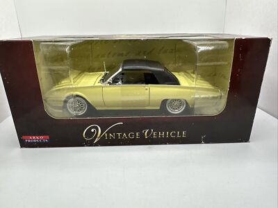 National Motor Museum Mint Arko Yellow 1962 Ford Thunderbird Sport Roadster 1:32